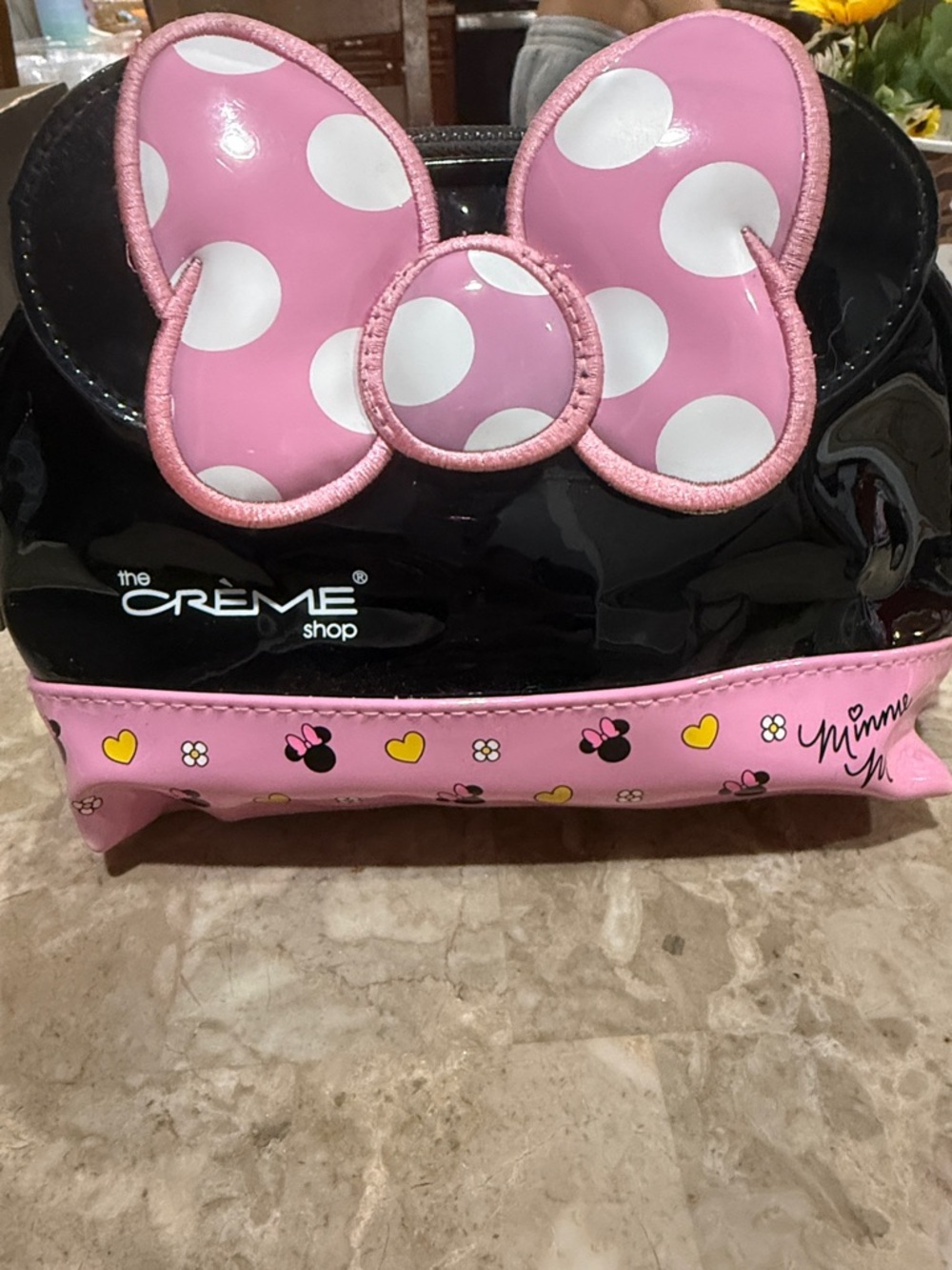 Kids' Pink Polka Dot Bow Crossbody Bag